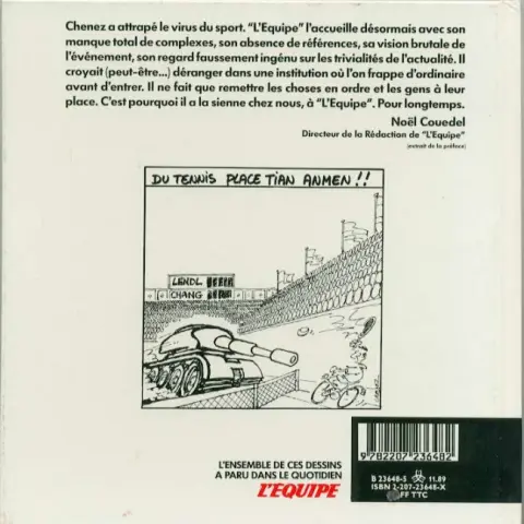 Verso de l'album J'essaierai de faire mieux la prochaine fois !