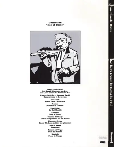 Verso de l'album Luc Leroi Tome 2 Luc Leroi Contre les Forces du Mal