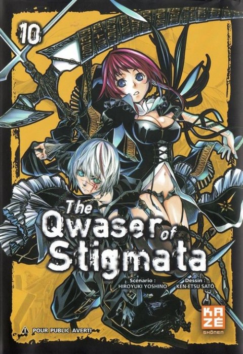 Couverture de l'album The Qwaser of Stigmata Tome 10