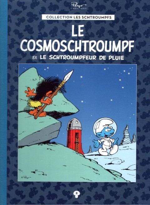 Couverture de l'album Les Schtroumpfs La collection Tome 8 Le cosmoschtroumpf