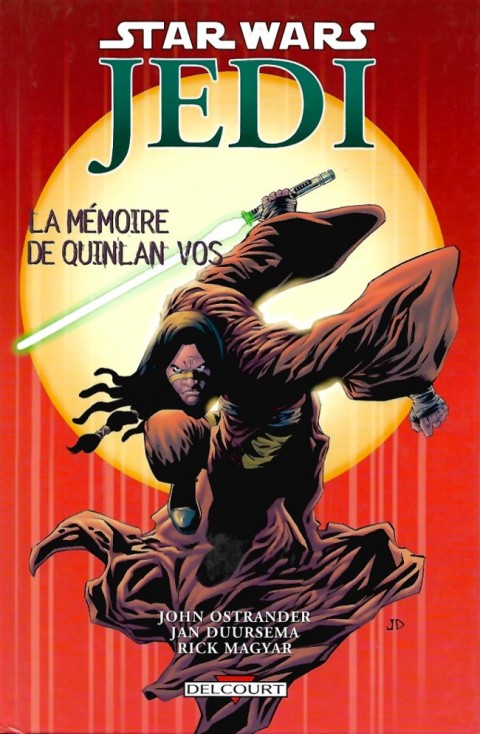 Couverture de l'album Star Wars - Jedi Tome 1 La Mémoire de Quinlan Vos