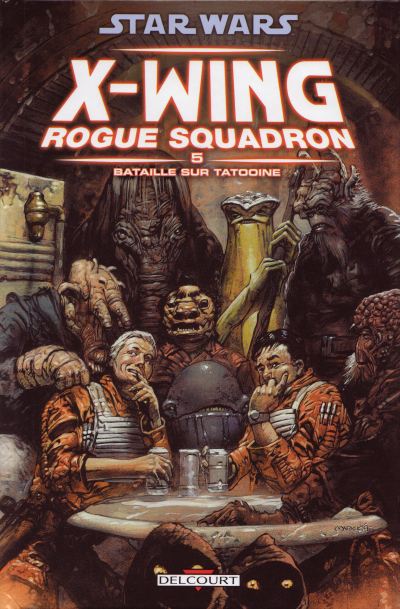 Couverture de l'album Star Wars - X-Wing Rogue Squadron Tome 5 Bataille sur Tatooine