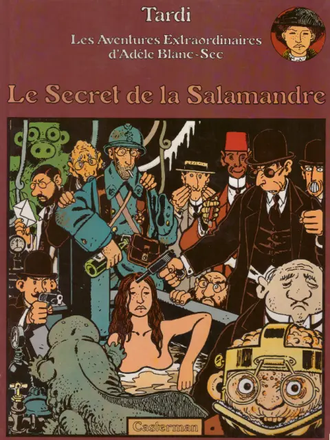 Couverture de l'album Les Aventures Extraordinaires d'Adèle Blanc-Sec Tome 5 Le Secret de la Salamandre
