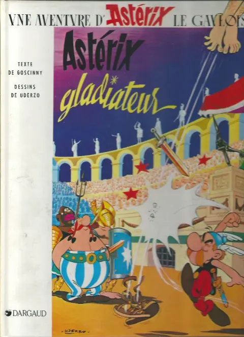 Couverture de l'album Astérix Tome 4 Astérix gladiateur