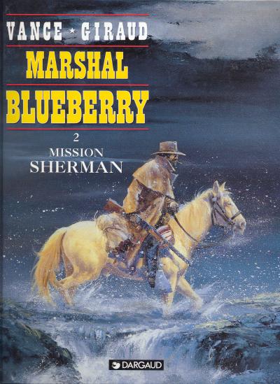 Couverture de l'album Marshal Blueberry Tome 2 Mission Sherman