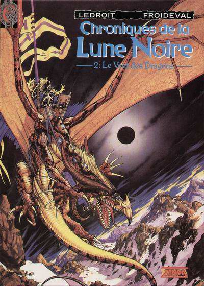 Couverture de l'album Chroniques de la Lune Noire Tome 2 Le vent des Dragons