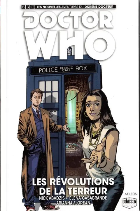 Couverture de l'album Doctor Who (Les nouvelles aventures du dixième docteur) Tome 1 Les révolutions de la terreur
