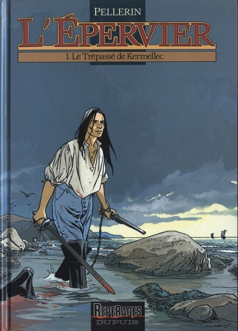 Couverture de l'album L'Épervier Tome 1 Le Trépassé de Kermellec