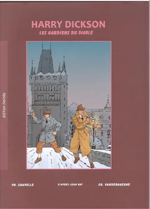 Couverture de l'album Harry Dickson Tome 10 Les gardiens du diable
