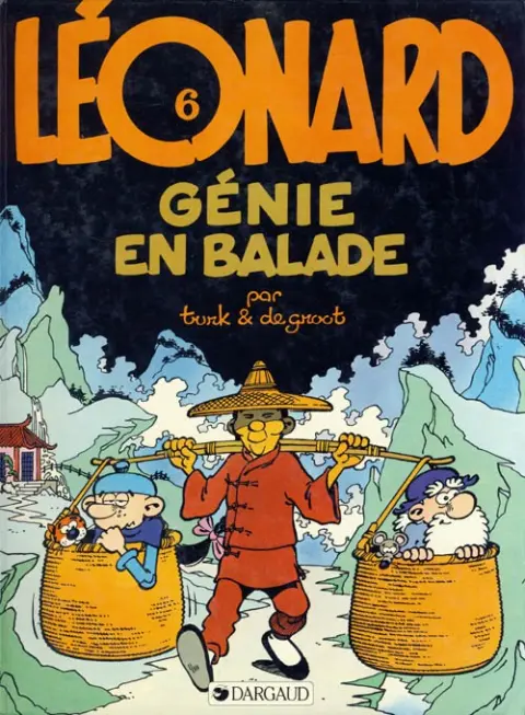 Couverture de l'album Léonard Tome 6 Génie en balade