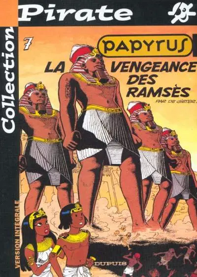 Couverture de l'album Papyrus Tome 7 La vengeance des Ramsès