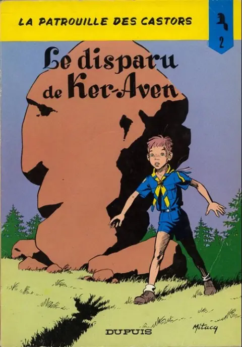 Couverture de l'album La Patrouille des Castors Tome 2 Le disparu de Ker-Aven