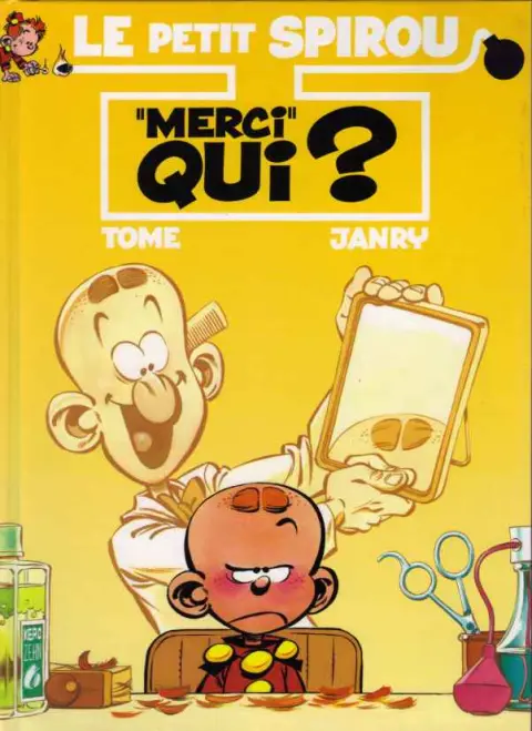 Couverture de l'album Le Petit Spirou Tome 5 Merci qui ?