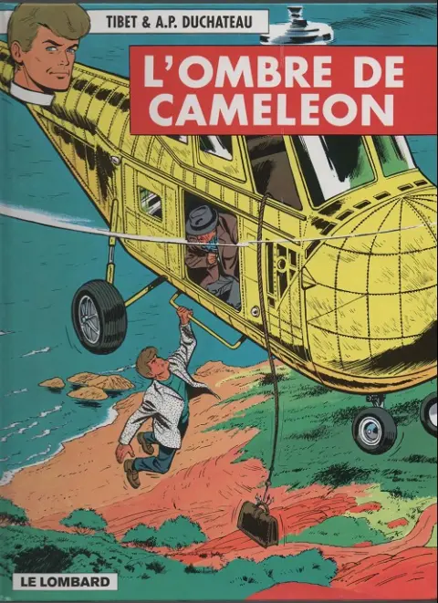 Couverture de l'album Ric Hochet Tome 4 L'ombre de caméléon