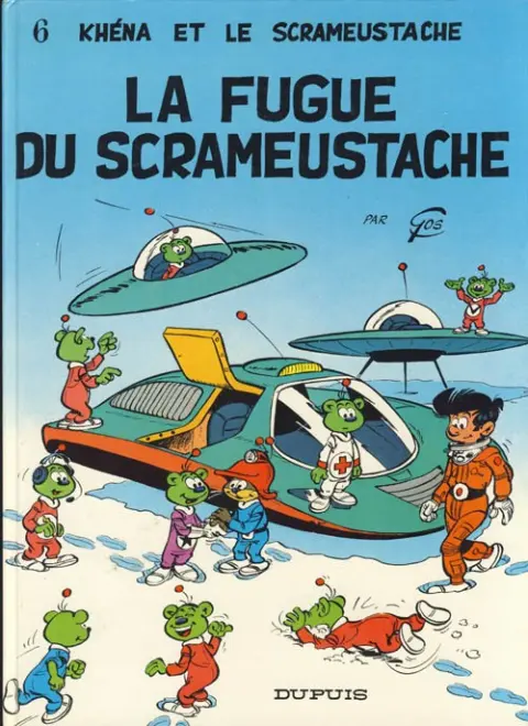 Couverture de l'album Le Scrameustache Tome 6 La fugue du Scrameustache