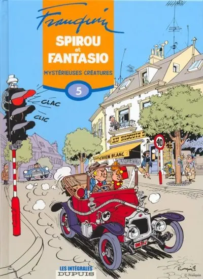 Spirou et Fantasio - Intégrale Dupuis 2 Tome 5 Mystérieuses créatures (1956-1958)