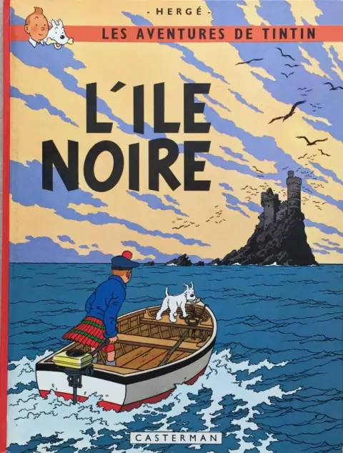 Couverture de l'album Tintin Tome 7 L'île noire