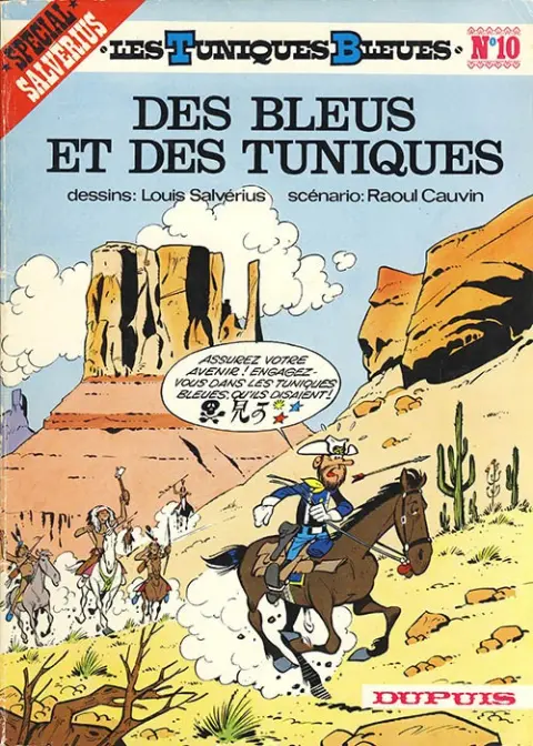 Couverture de l'album Les Tuniques Bleues Tome 10 Des bleus et des tuniques