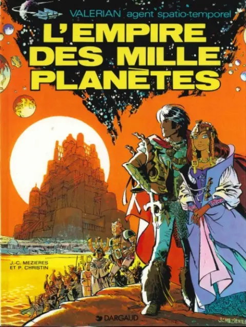 Couverture de l'album Valérian Tome 2 L'empire des mille planètes