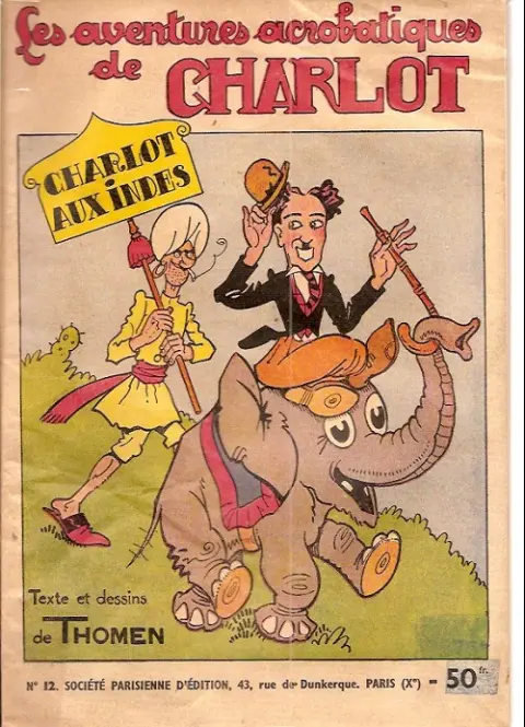 Charlot 1ère Série - SPE Tome 12 Charlot aux Indes
