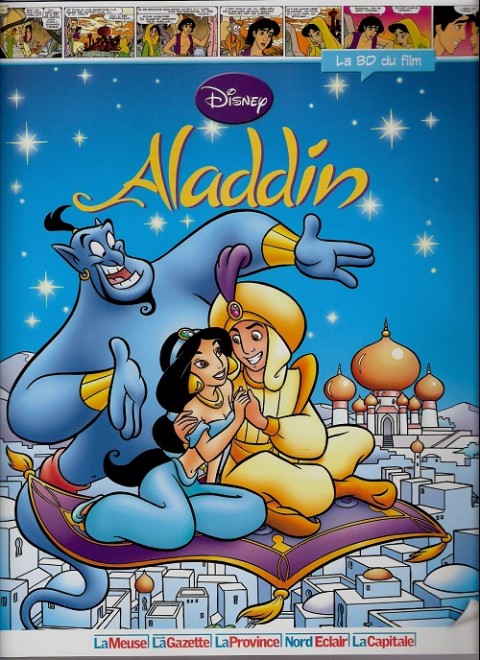 Couverture de l'album Disney (La BD du film) Tome 26 Aladdin