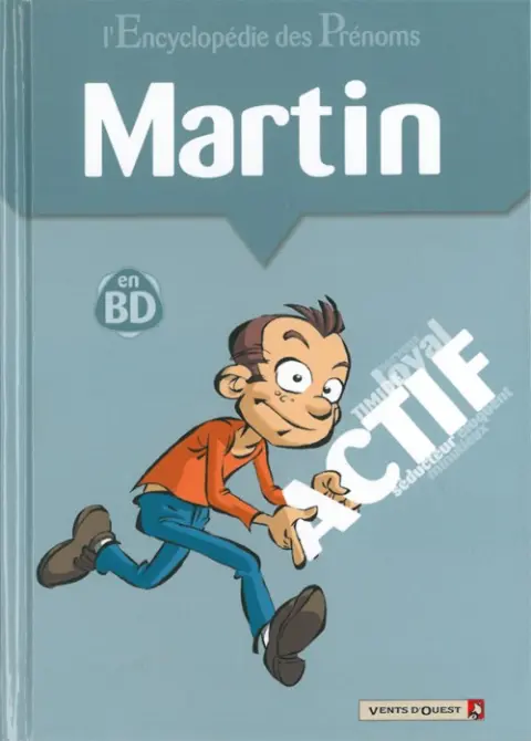 L'Encyclopédie des prénoms en BD Tome 37 Martin