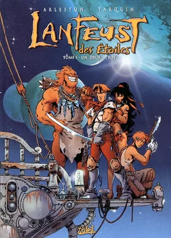 Lanfeust des Étoiles Un, deux... Troy / Les tours de Meirrion