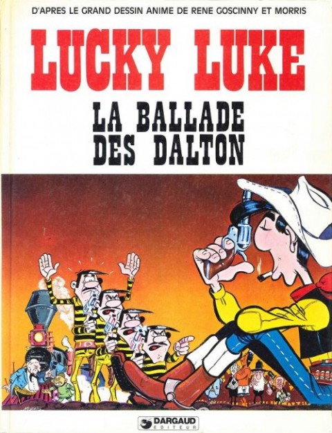 Couverture de l'album Lucky Luke La ballade des Dalton