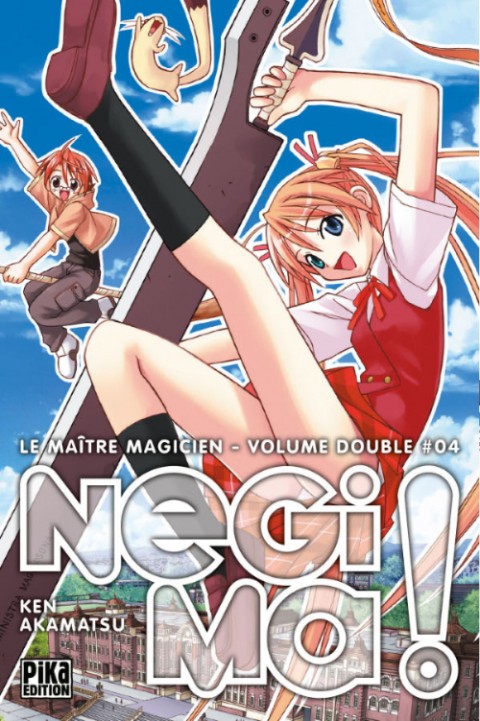 Couverture de l'album Negima ! - Le Maître Magicien Volume Double #04