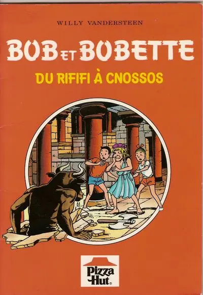 Couverture de l'album Bob et Bobette (Publicitaire) Du rififi à Cnossos