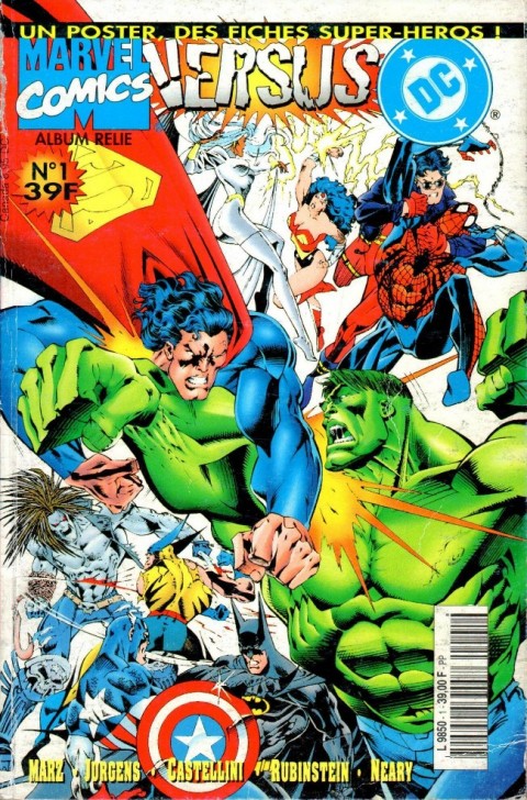 Couverture de l'album DC versus Marvel Album N° 1