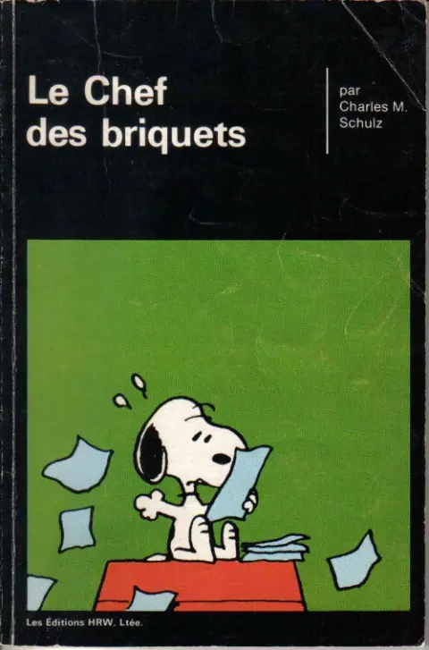 Peanuts Tome 15 Le chef des briquets