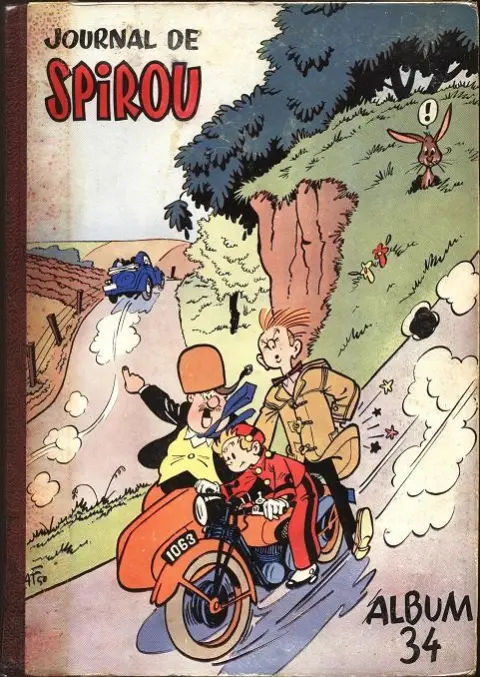 Le journal de Spirou Album N° 34