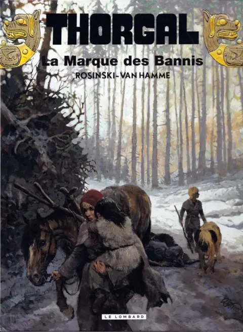 Couverture de l'album Thorgal Tome 20 La Marque des Bannis