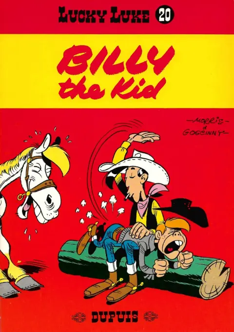 Couverture de l'album Lucky Luke Tome 20 Billy the Kid