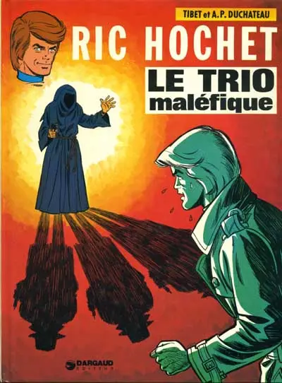 Couverture de l'album Ric Hochet Tome 21 Le trio maléfique