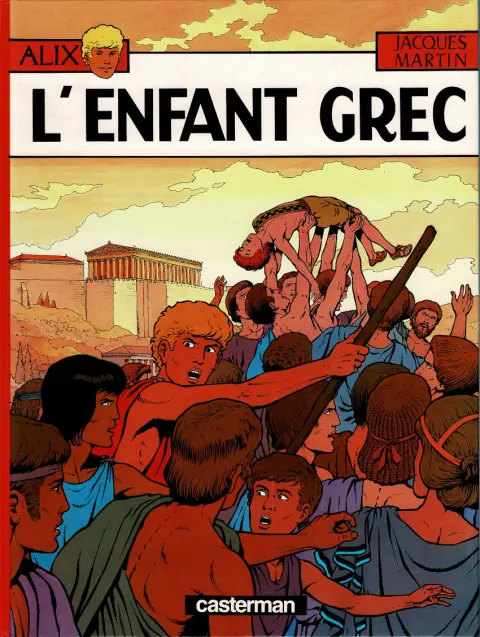 Couverture de l'album Alix Tome 15 L'enfant grec