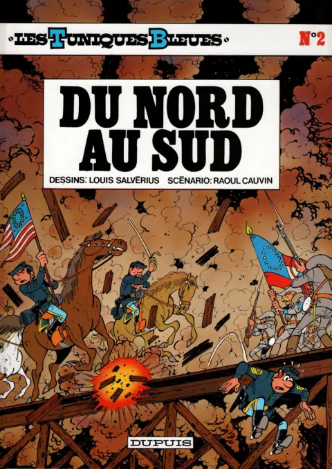 Les Tuniques Bleues Tome 2 Du nord au sud