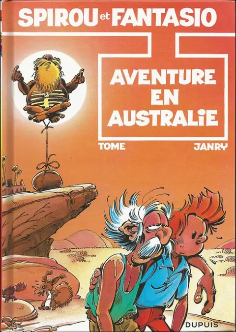 Couverture de l'album Spirou et Fantasio Tome 34 Aventure en Australie