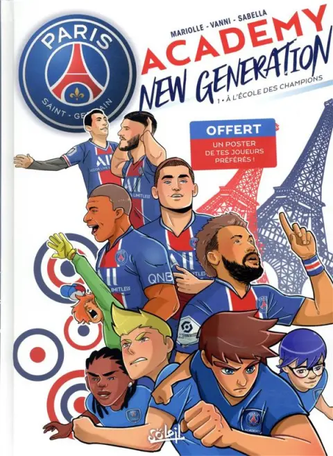 PSG Academy - New generation Tome 1 À l'école des champions