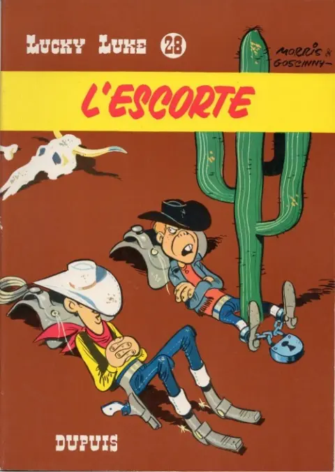 Couverture de l'album Lucky Luke Tome 28 L'escorte