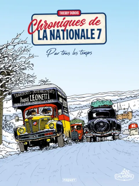 Couverture de l'album Chroniques de la Nationale 7 Tome 2 Par tous les temps