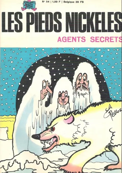 Les Pieds Nickelés Tome 54 Les pieds nickelés agents secrets