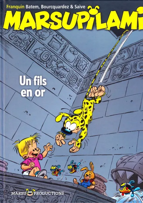 Couverture de l'album Marsupilami Tome 14 Un fils en or