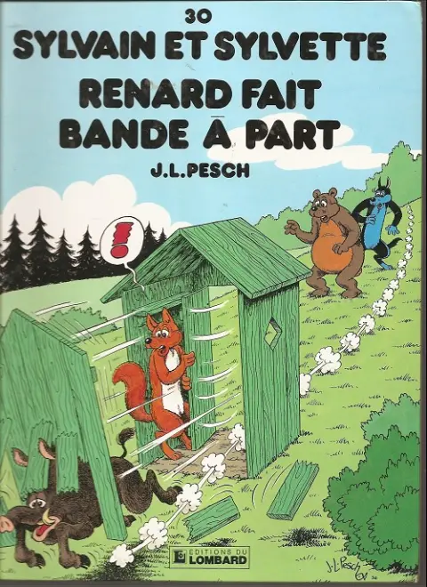 Couverture de l'album Sylvain et Sylvette Tome 30 Renard fait bande à part