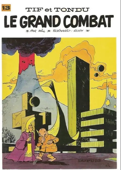 Couverture de l'album Tif et Tondu Tome 13 Le grand combat