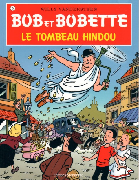 Couverture de l'album Bob et Bobette Tome 104 Le tombeau Hindou