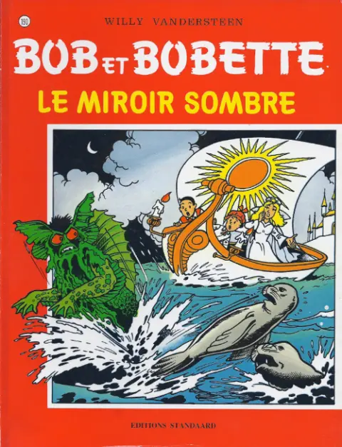 Couverture de l'album Bob et Bobette Tome 190 Le miroir sombre
