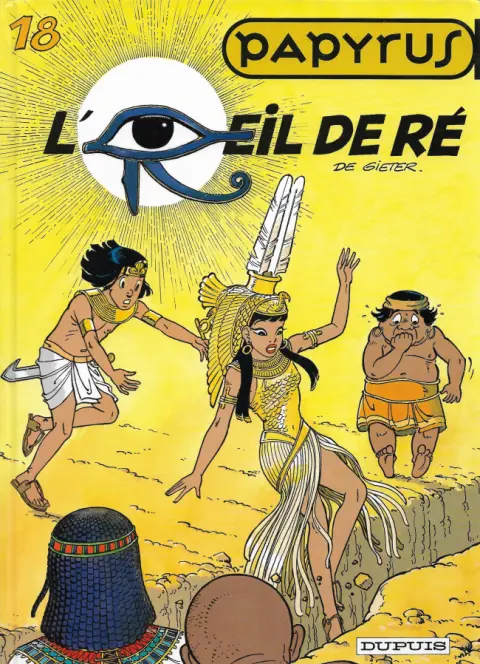 Couverture de l'album Papyrus Tome 18 L'œil de Ré