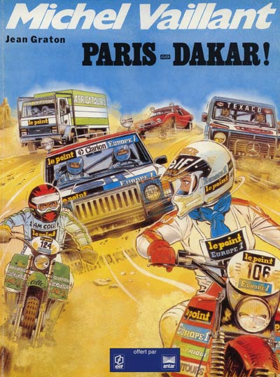 Couverture de l'album Michel Vaillant Tome 41 Paris-Dakar !